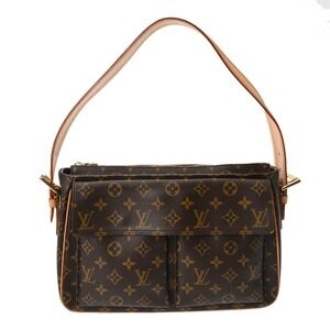 Louis Vuitton Monogram Viva Cite Brown Canvas Shoulder Bag